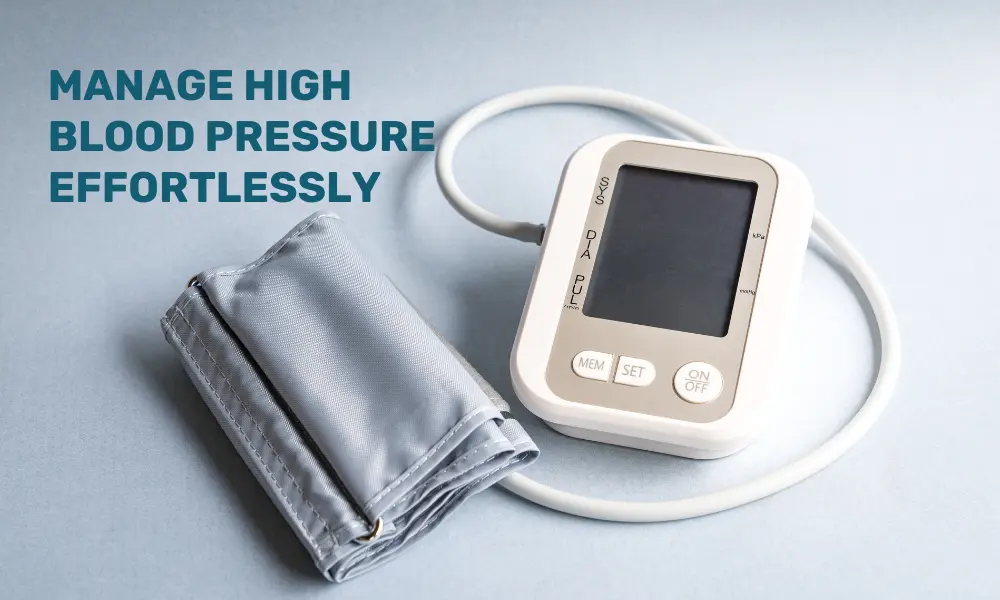 Ways to manage high blood pressure
