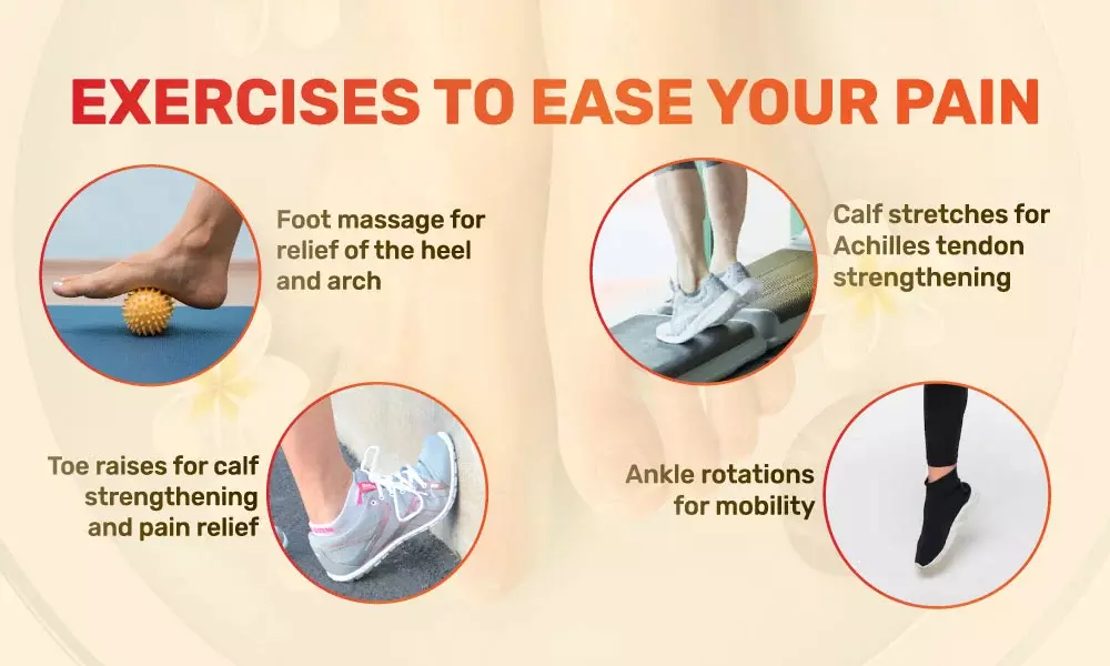 Exercises to ease ankle pain