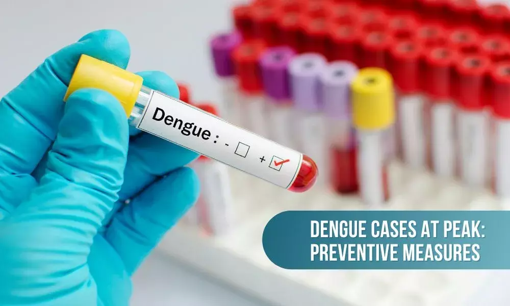 Sharp increase in Dengue Cases!