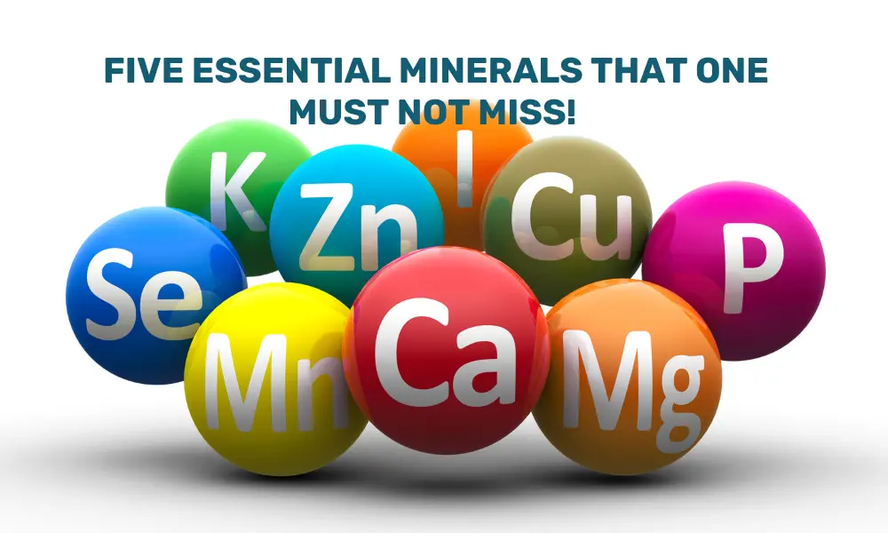 Why are minerals important for health?