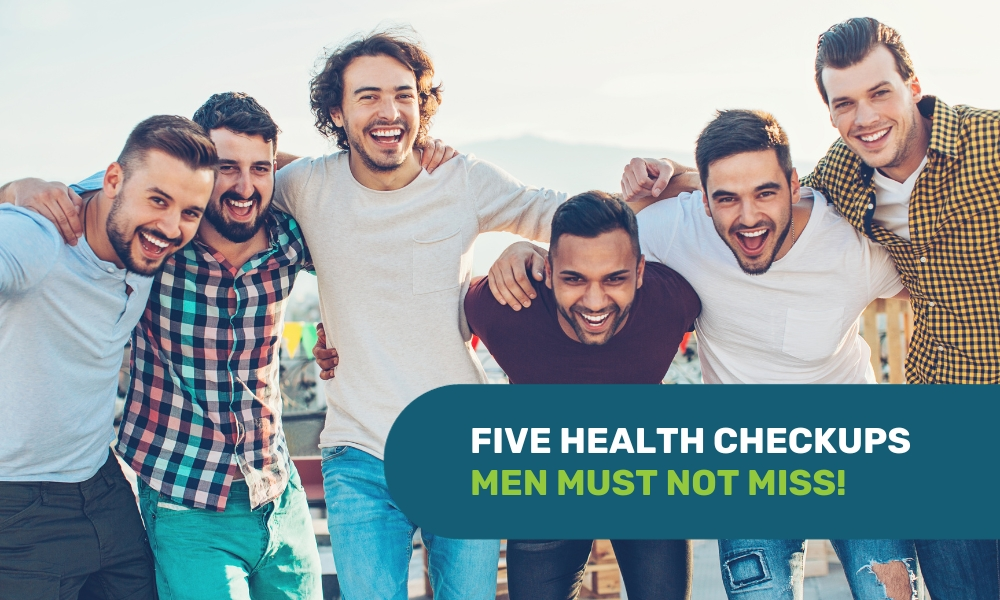 Tests that can ensure good health in Men