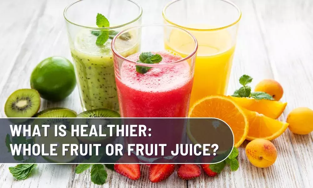 What is healthier: Whole Fruit or Fruit Juice?