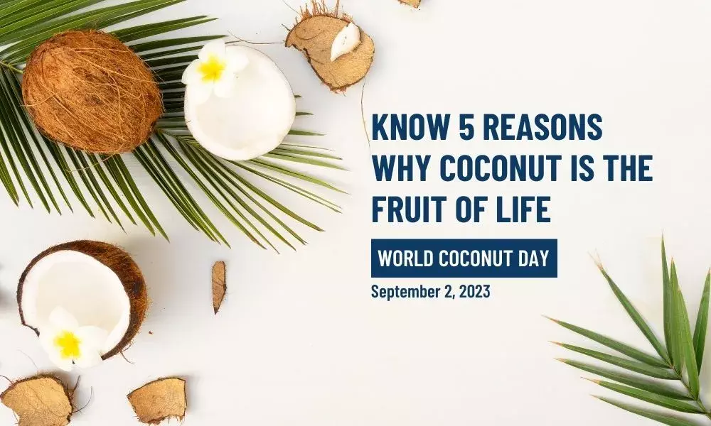 Know Five reasons why Coconut is Healthy