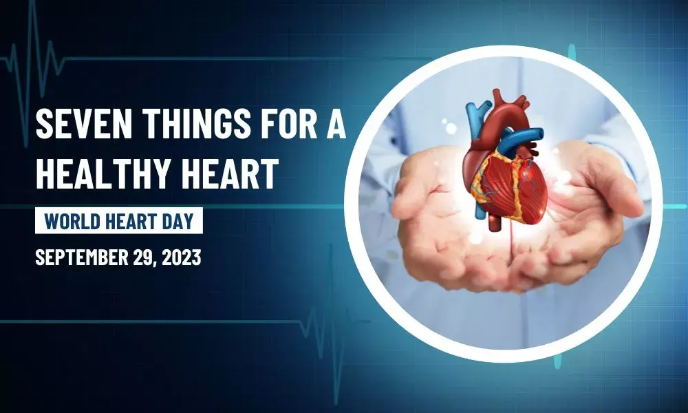 World Heart Day: Seven things for a healthy heart