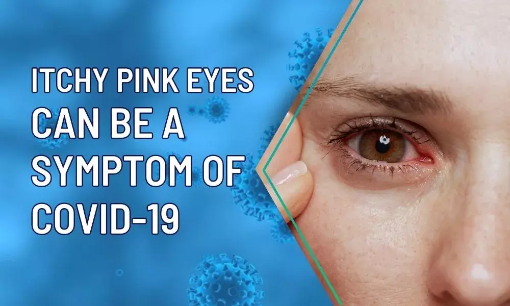 Pink and Itchy eyes can be a cause of worry.