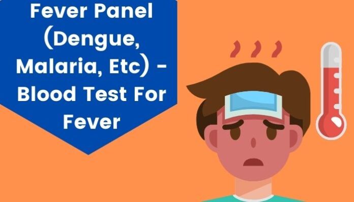 Fever Panel Dengue Malaria Etc Blood Test For Fever