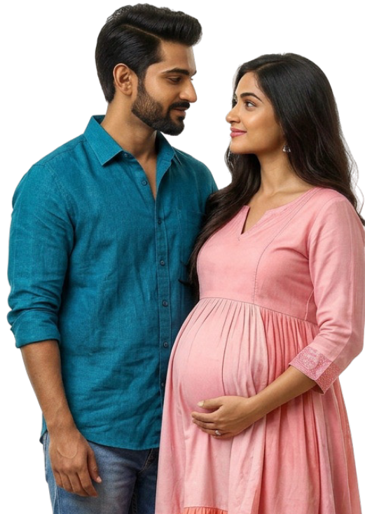 Couple expecting a baby
